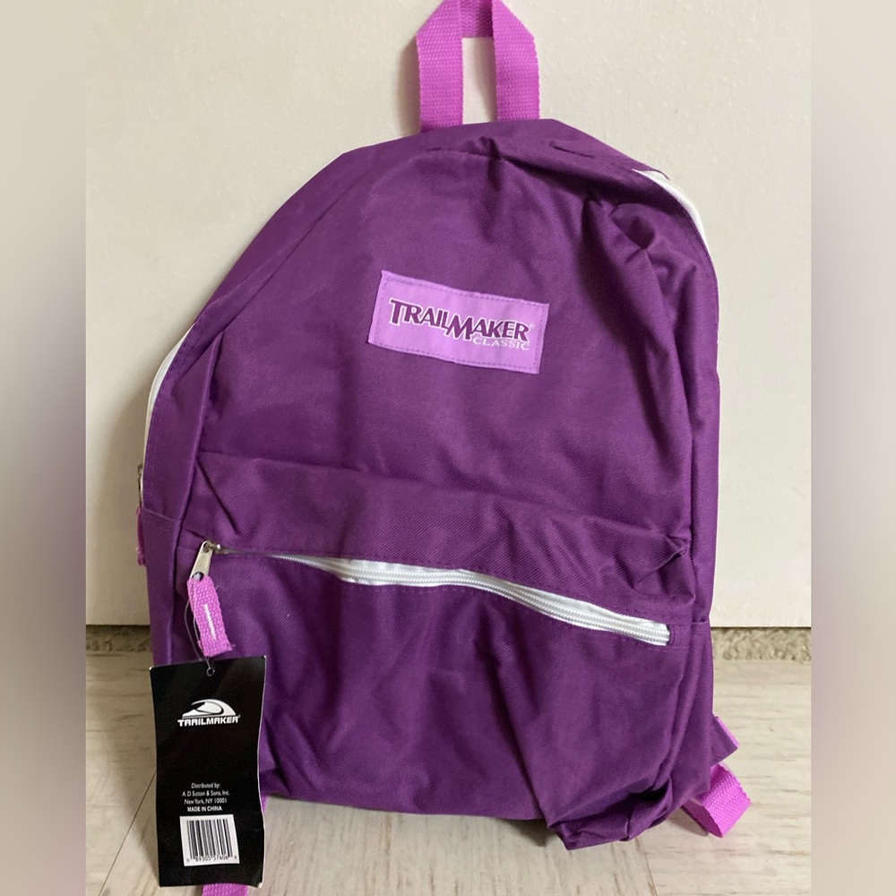 Purple trailmaker classic backpack
